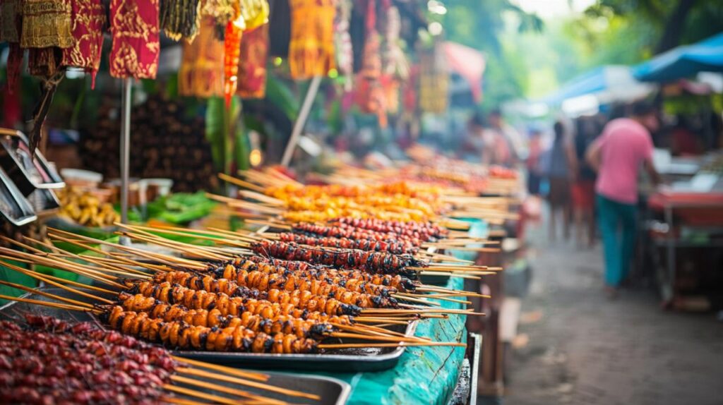 Los insectos a la parrilla, una especialidad imprescindible de Tailandia: Requisitos legales para vendedores ambulantes y restaurantes especializados